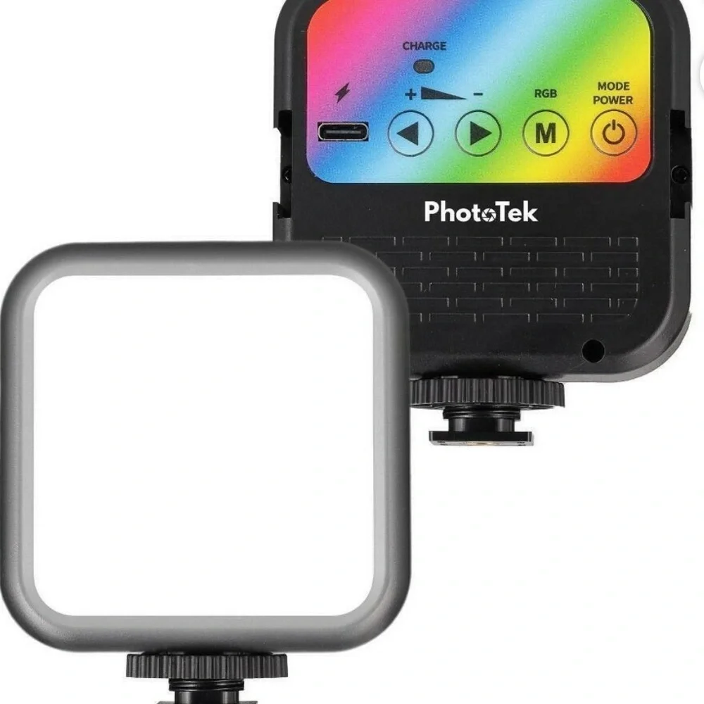 Universal Mini RGB Video Light - Black